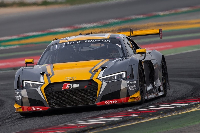 Barcelona Blancpain GT: Frijns on pole, points leader Bentley 28th