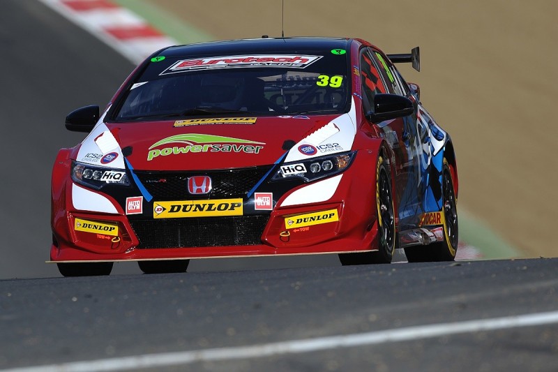 BTCC Brands Hatch: Brett Smith quickest in practice for finale
