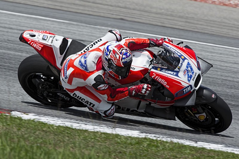 Casey Stoner begins Ducati MotoGP test return at Sepang