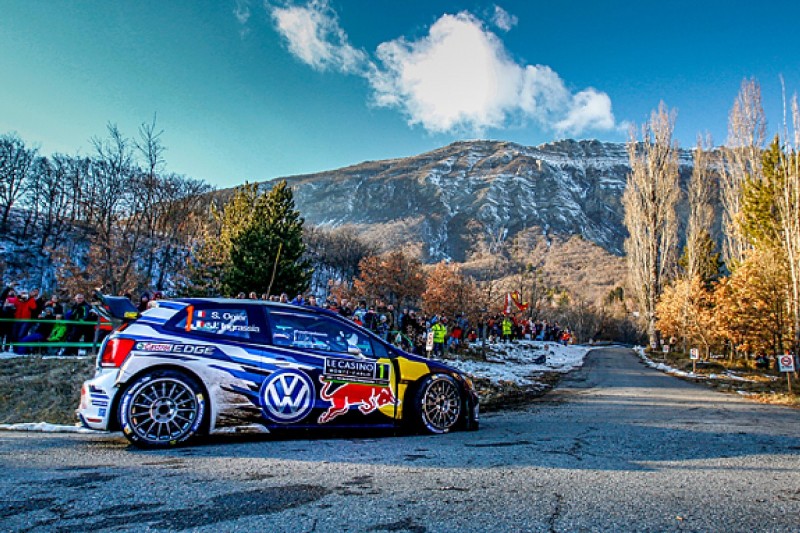 WRC Monte Carlo Rally: Sebastien Ogier takes lead from Kris Meeke