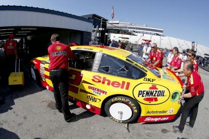 Logano calls NASCAR a 'total joke' after practice pit road penalty