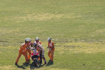 Aragon MotoGP: Marquez 'pushing too much' before qualifying crash