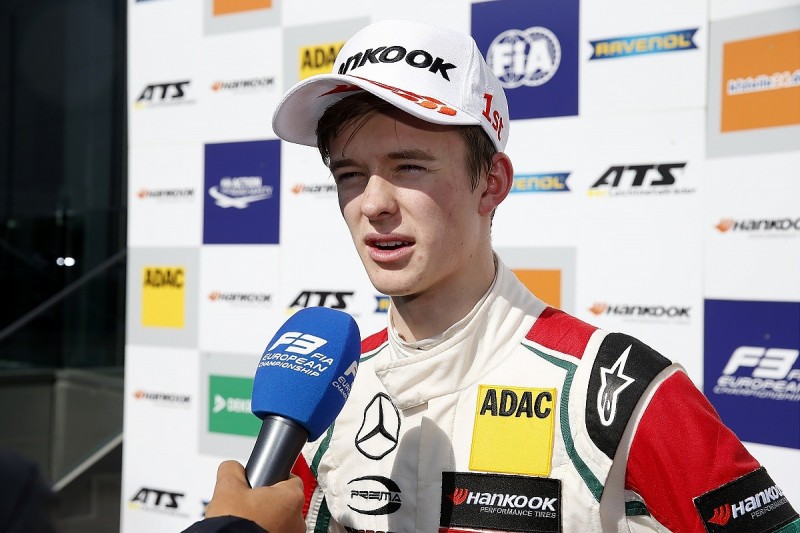 European F3 winner Ilott hails Prema mechanics for overnight work