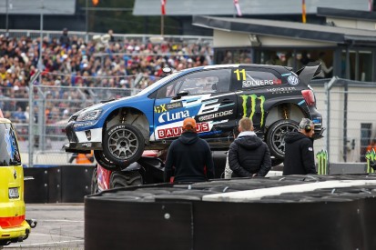 Petter Solberg also broke ribs in Latvia World Rallycross crash