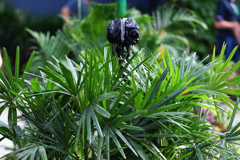 Formula 1 trials 360-degree filming at Singapore Grand Prix