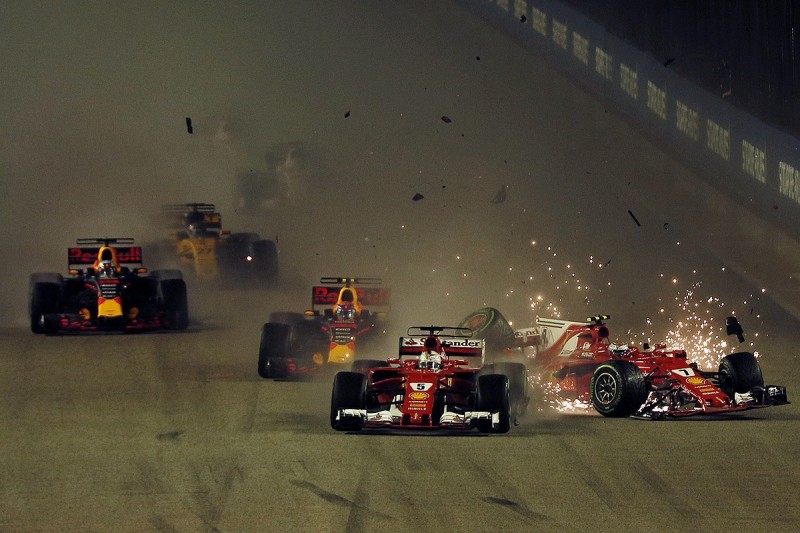 Singapore GP start crash: FIA takes no action against drivers