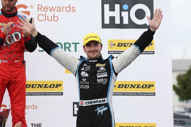 Silverstone BTCC: Tom Ingram wins in red-flagged opener after crash
