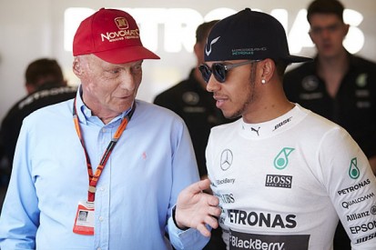 Lewis Hamilton believes Niki Lauda wasn't a fan of his early on in F1