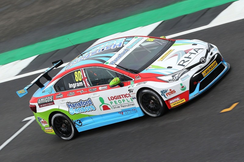 BTCC Silverstone: Tom Ingram fastest in practice