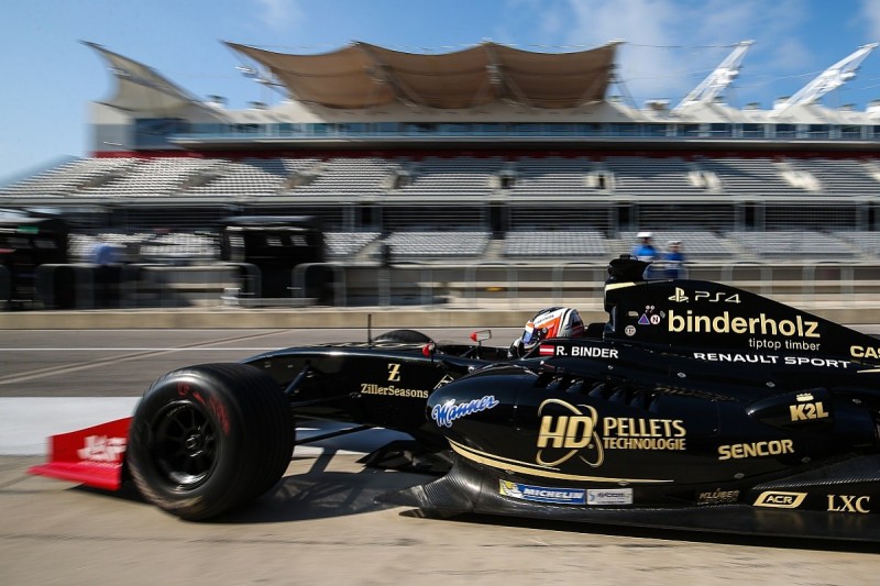 Austin FV8 3.5: Binder and Orudzhev lead the way in practice