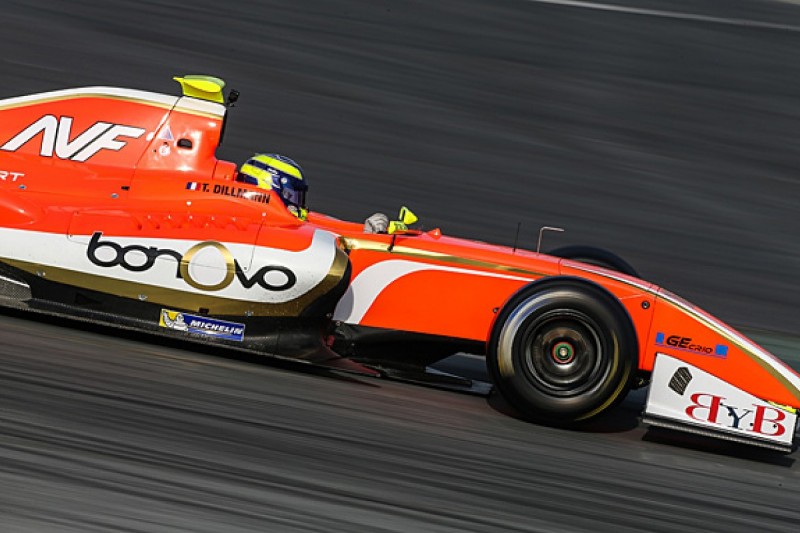 Tom Dillmann tops final day of Formula 3.5 V8 testing