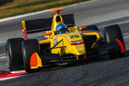 Jake Hughes tops Barcelona Formula 3.5 V8 test with Carlin