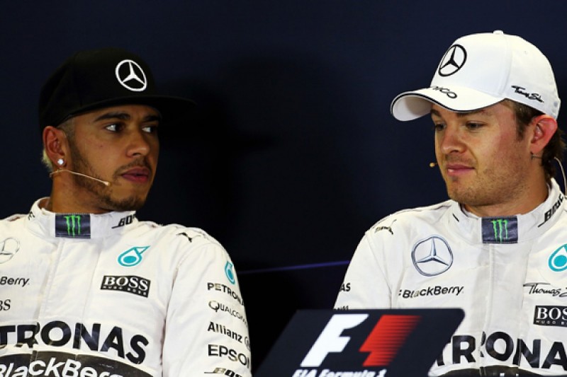Mercedes rivalry with Rosberg is healthy for F1, Hamiton reckons