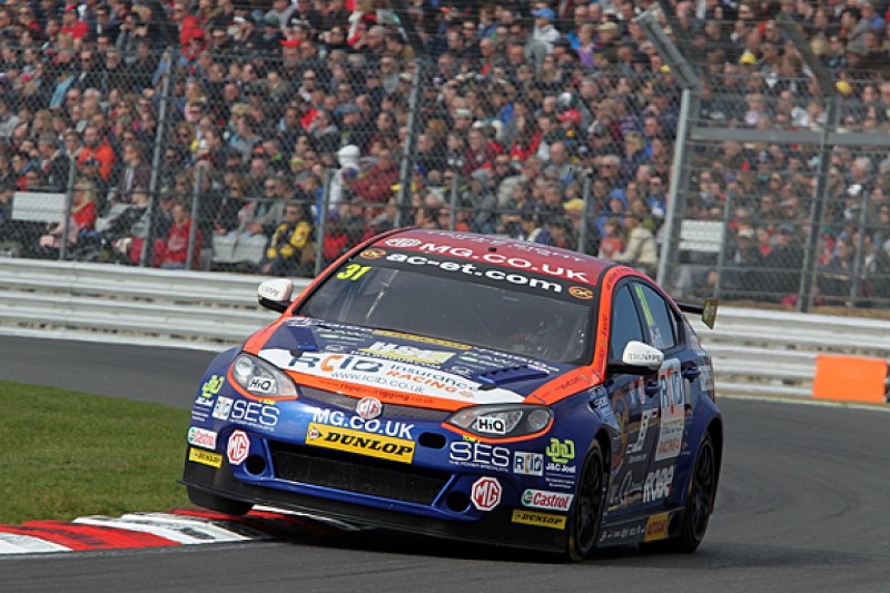 MG extends BTCC factory deal with Triple Eight for three more years