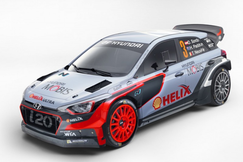 Hyundai unveils new i20 for 2016 World Rally Championship