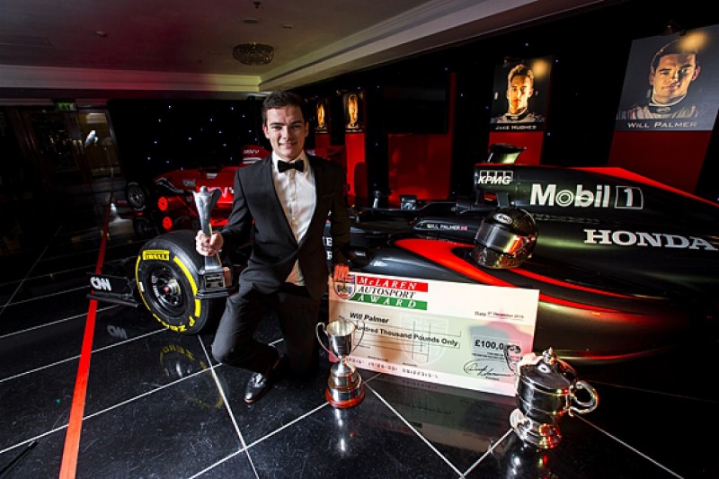 Autosport Awards 2015: Palmer wins McLaren Autosport BRDC Award