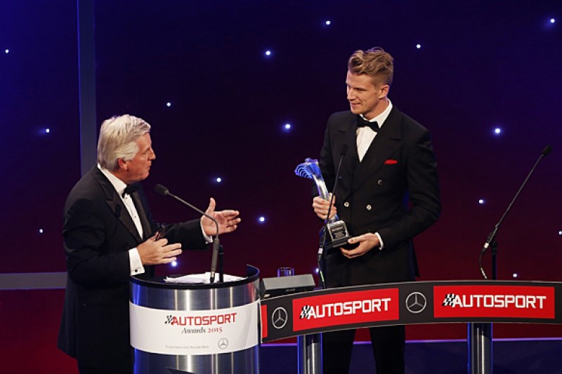 Autosport Awards 2015: Nico Hulkenberg wins a Gregor Grant Award