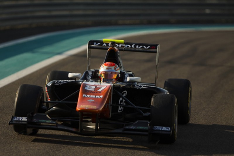 Ferrari protege Fuoco leads second day of GP3 Abu Dhabi test