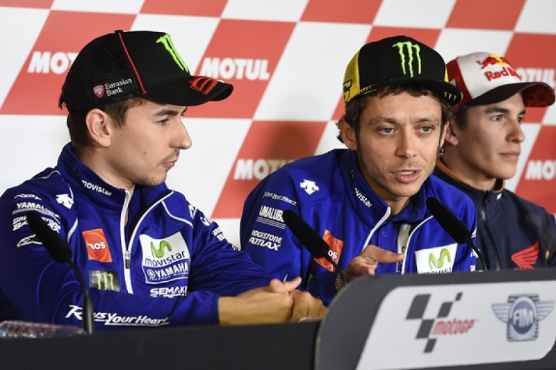 MotoGP tension with Marquez and Lorenzo will cool, Rossi expects