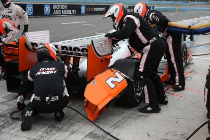 IndyCar leader Josef Newgarden explains Watkins Glen pitlane crash
