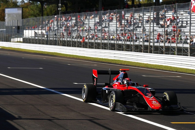 Mercedes F1's George Russell wins thrilling Monza GP3 race