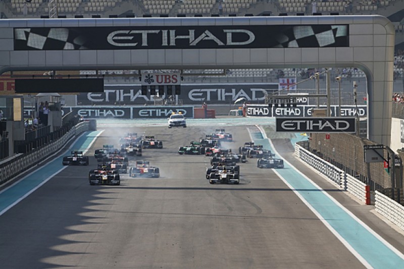 Abu Dhabi GP2 finale cancelled after first-lap crash