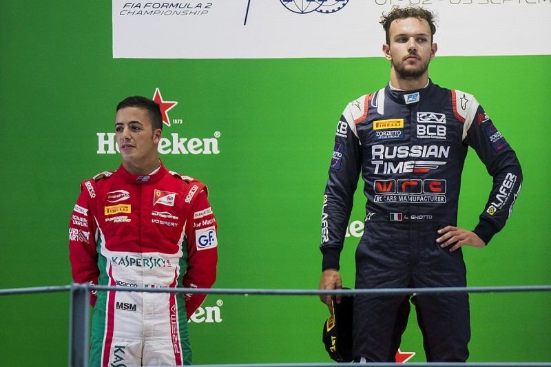 Luca Ghiotto loses Monza F2 win due to post-race penalty