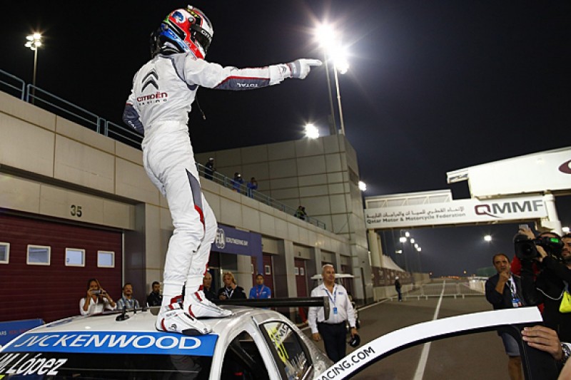 Qatar WTCC: Citroen's Jose Maria Lopez dominates first night race