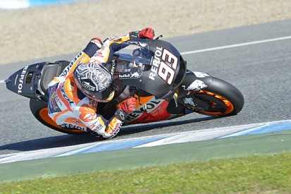 Marc Marquez crashes twice in final Honda MotoGP test of 2015