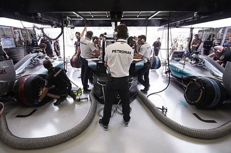 Mercedes seeks rule clarifications on F1 listed parts/aero testing