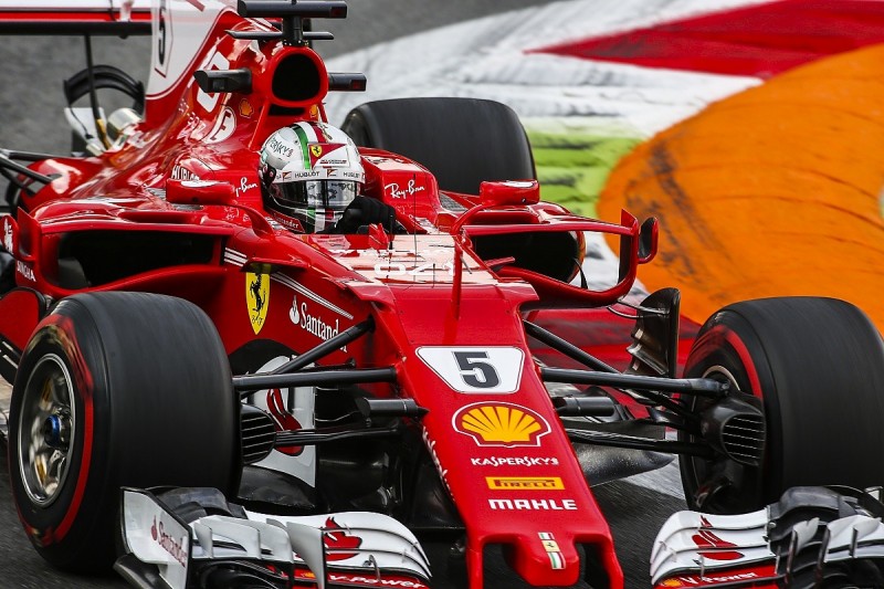 Sebastian Vettel lacked confidence in his Ferrari in Monza practice