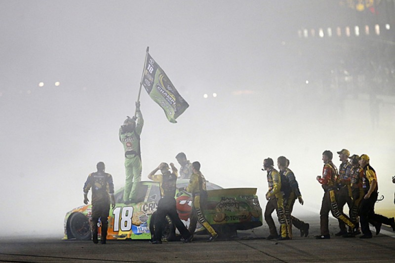 Homestead NASCAR: Kyle Busch claims first Cup title with win