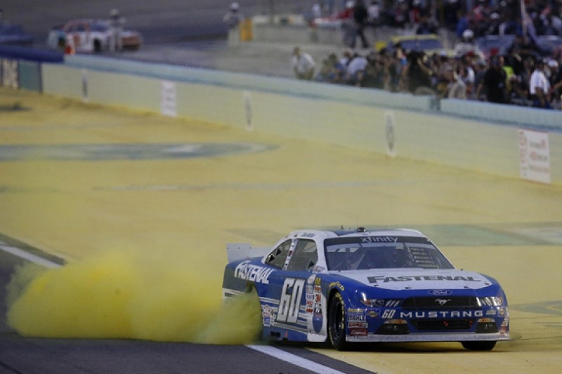 Roush Fenway's Buescher denies Elliot second NASCAR Xfinity title