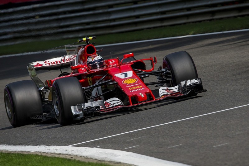 Kimi Raikkonen: Sebastian Vettel's Spa qualifying tow my own idea
