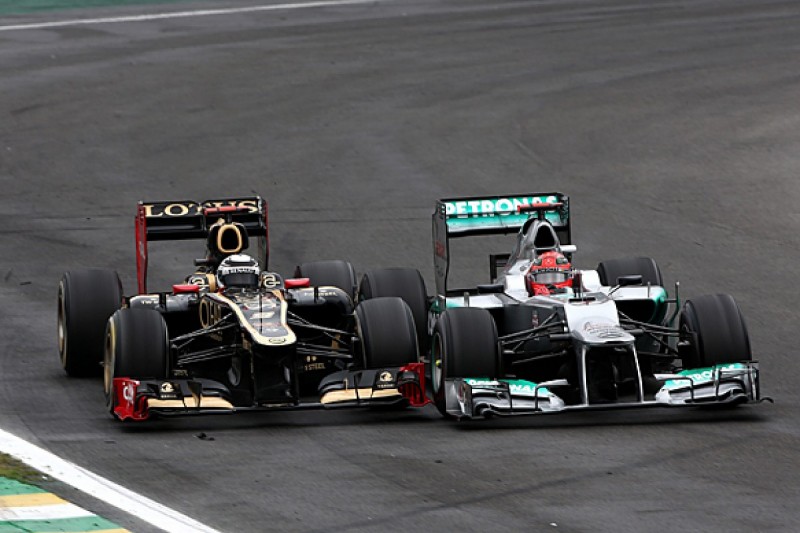 Raikkonen/Schumacher F1 dice inspired Verstappen Brazilian GP moves