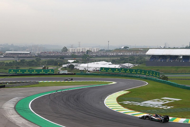 Brazilian GP: F1 drivers blame kerbs for slower Interlagos times