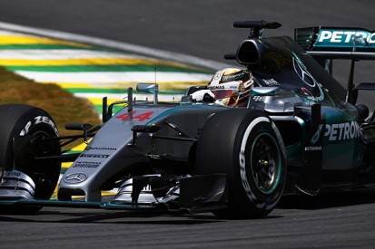 Brazilian F1 GP: Lewis Hamilton tops practice despite incidents