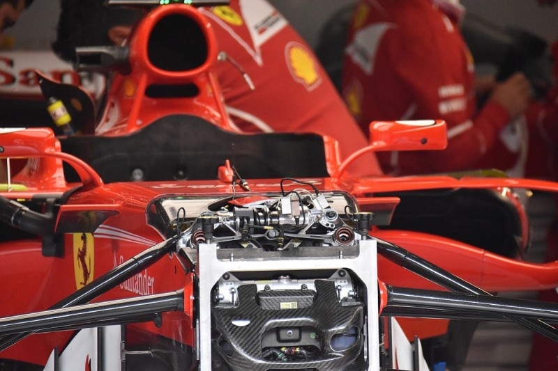 Ferrari introduces detailed update to SF70H F1 car for Belgian GP