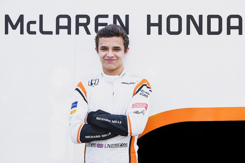 McLaren-Honda protege Lando Norris tipped for 2018 Prema F2 seat