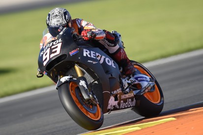 Honda's Marc Marquez finishes MotoGP test on top, despite falling