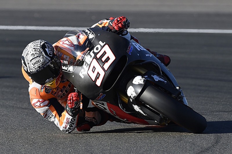 Marc Marquez tops MotoGP Valencia testing after crashing