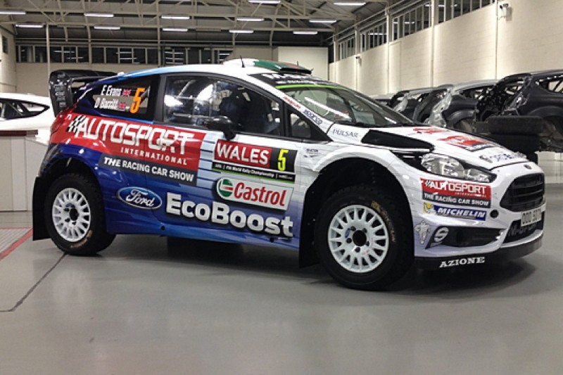 Autosport International 2016 livery for Elfyn Evans on Rally GB