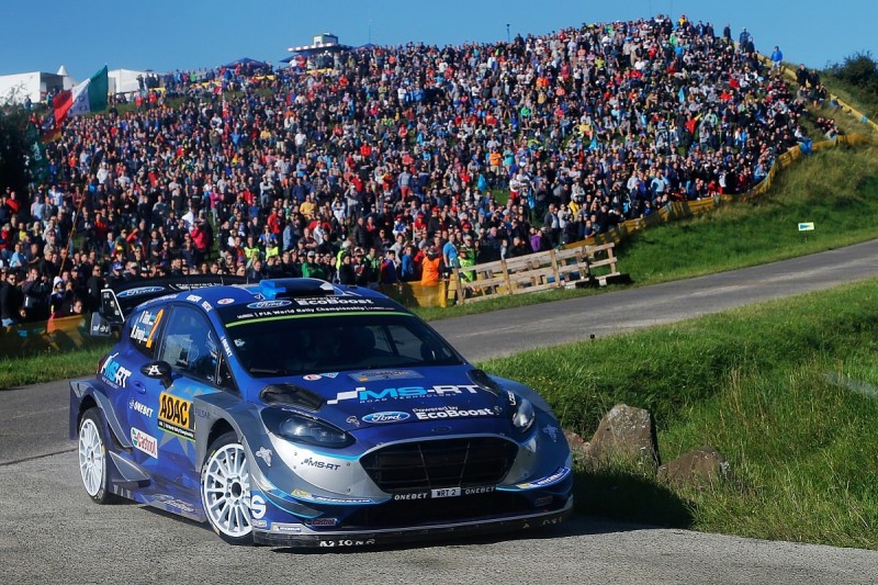 Rally Germany: Ott Tanak extends lead over Andreas Mikkelsen
