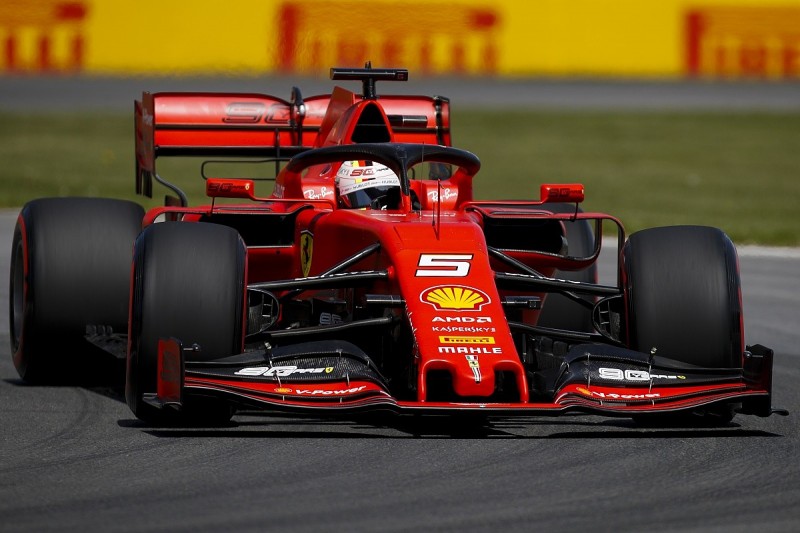 Canadian Grand Prix practice: Sebastian Vettel keeps Ferrari on top