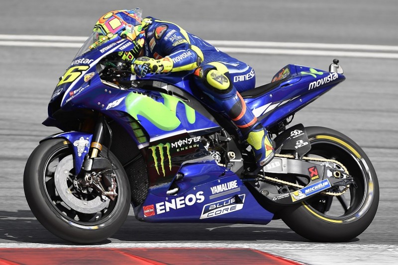 Yamaha MotoGP rider Rossi had to 'slow down a lot' in Austrian GP