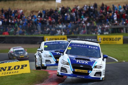 Knockhill BTCC: Jason Plato beats fellow Subaru driver Ash Sutton