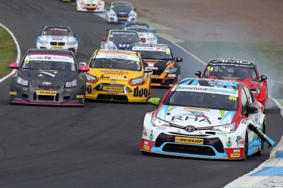 Knockhill BTCC: Tom Ingram wins reversed grid race ahead of Shedden