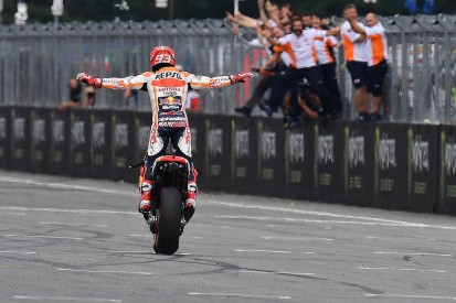 Marc Marquez's wet tyre error key to dominant MotoGP Brno win