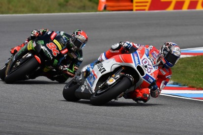 MotoGP Brno: Andrea Dovizioso fastest in dry conditions in FP2