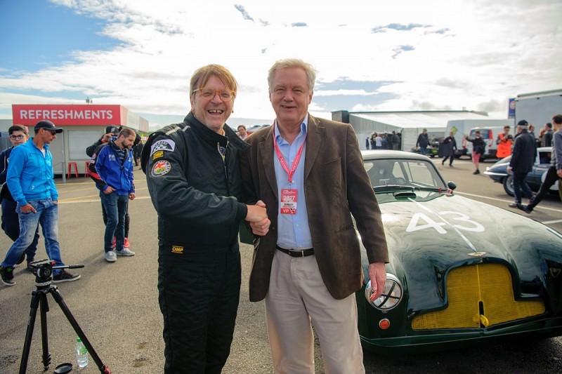EU chief Brexit coordinator races Aston at Silverstone Classic